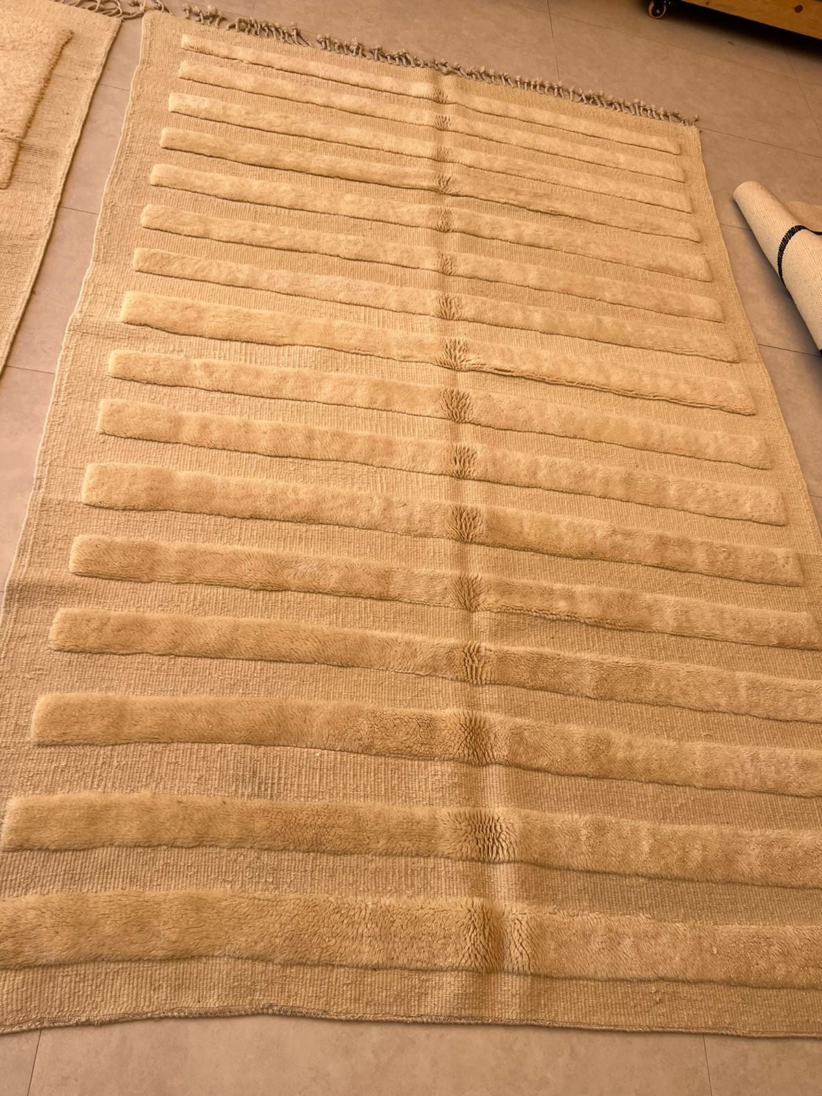 Desert Stripes Rug - A Fluffy Masterpiece