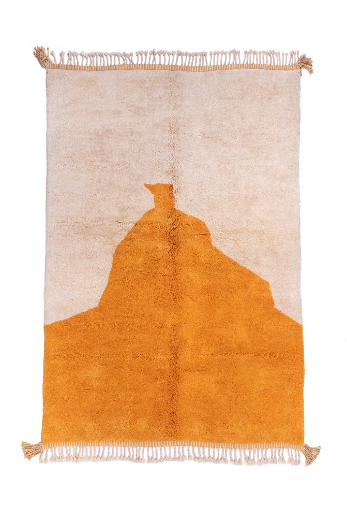 Mountain Silhouette Rug - A Fluffy Masterpiece