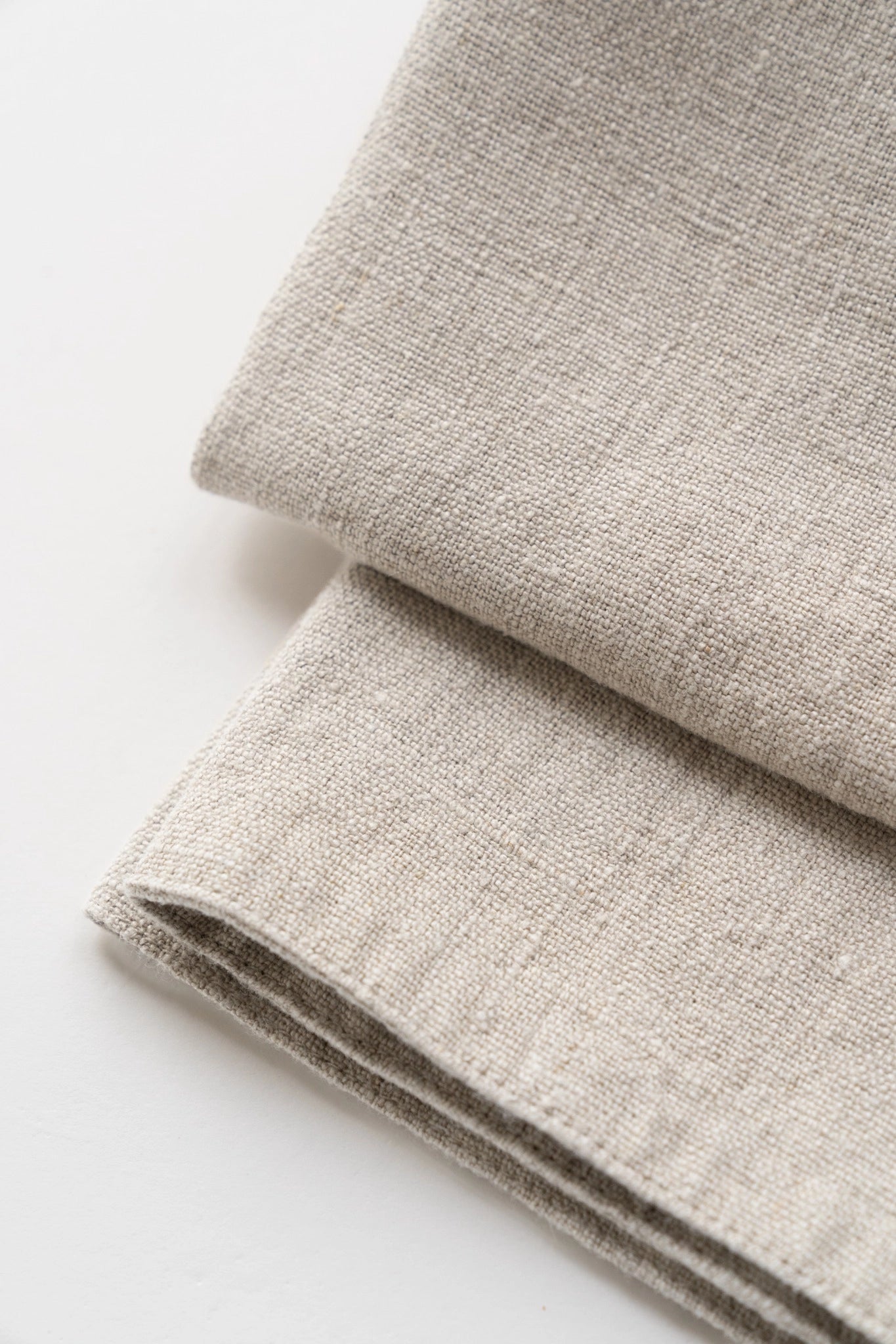 Linen Kitchen Towel - Earthy Beige